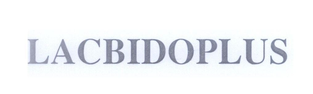 Mẫu nhãn hiệu LACBIDOPLUS