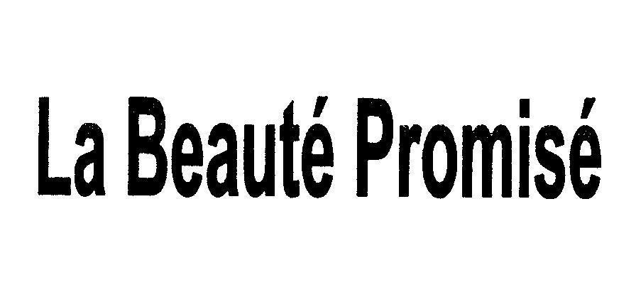 Mẫu nhãn hiệu La Beauté Promisé