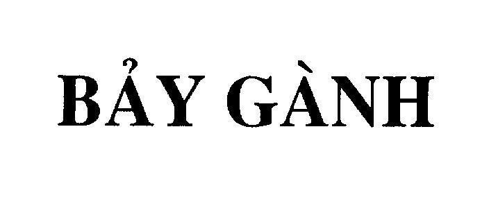 Mẫu nhãn hiệu Bảy Gành