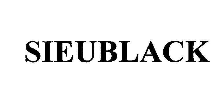 Mẫu nhãn hiệu SIEUBLACK