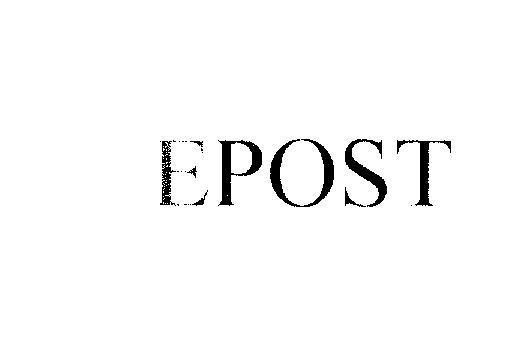Mẫu nhãn hiệu EPOST