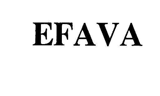 Mẫu nhãn hiệu EFAVA