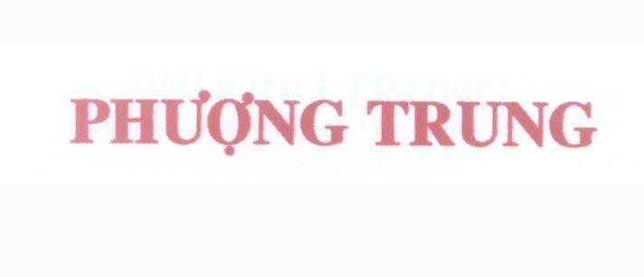 Mẫu nhãn hiệu Phượng Trung