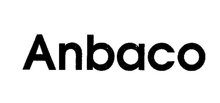 Mẫu nhãn hiệu Anbaco