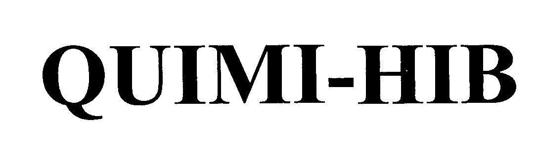 Mẫu nhãn hiệu QUIMI-HIB