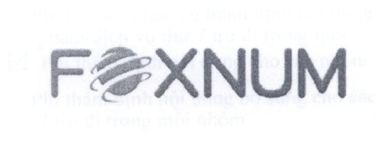 Mẫu nhãn hiệu F O XNUM