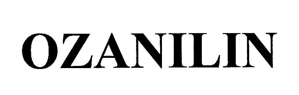 Mẫu nhãn hiệu OZANILIN