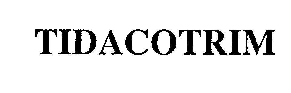 Mẫu nhãn hiệu TIDACOTRIM