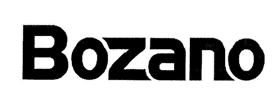 Mẫu nhãn hiệu Bozano