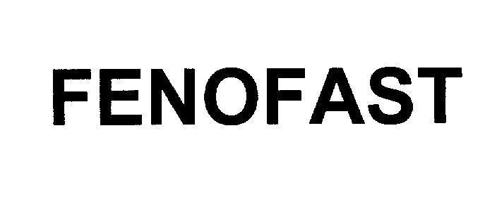 Mẫu nhãn hiệu FENOFAST