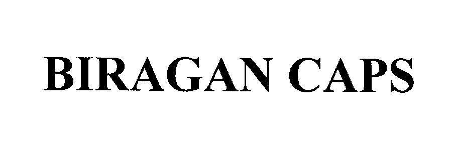 Mẫu nhãn hiệu BIRAGAN CAPS