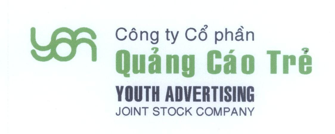Mẫu nhãn hiệu Quảng Cáo Trẻ YOUTH ADVERTISING Công ty Cổ Phần JOINT STOCK COMPANY