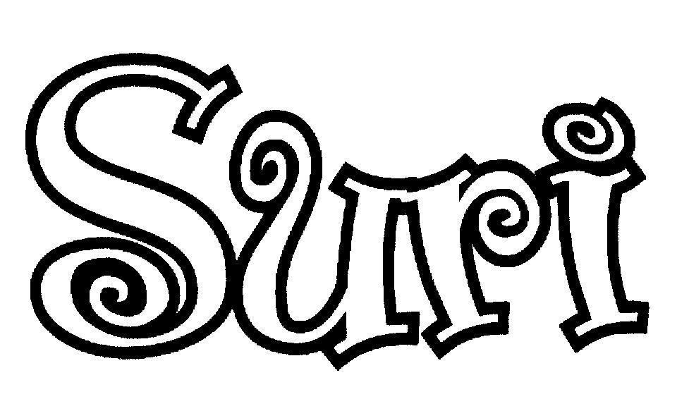 Mẫu nhãn hiệu Suri