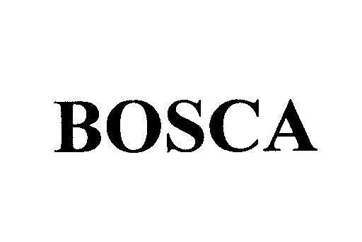 Mẫu nhãn hiệu BOSCA