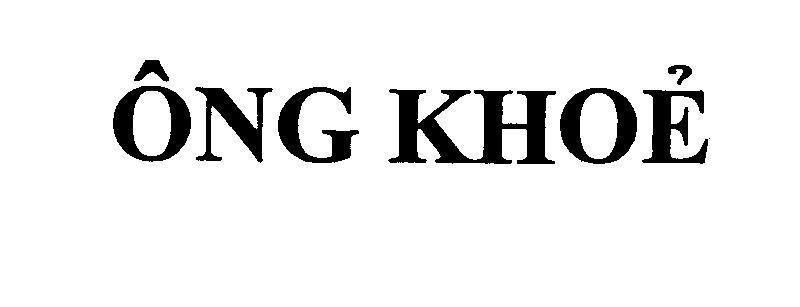 Mẫu nhãn hiệu Ông Khoẻ