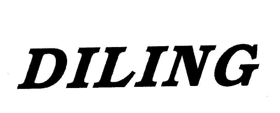 Mẫu nhãn hiệu DILING