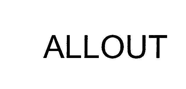 Mẫu nhãn hiệu ALLOUT