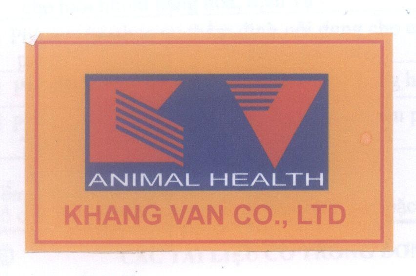 Mẫu nhãn hiệu KV K V ANIMAL HEALTH KHANG VAN CO., LTD
