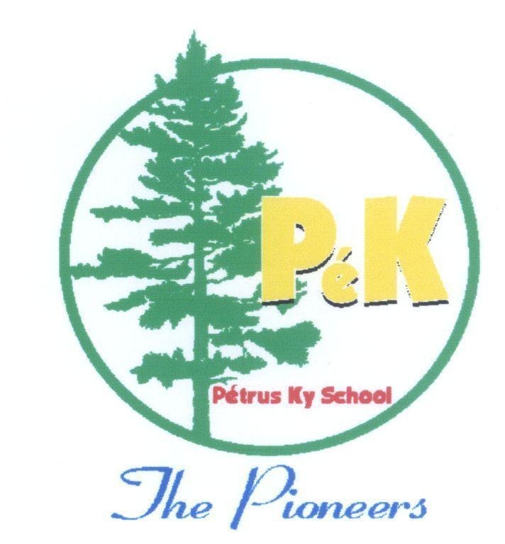 Mẫu nhãn hiệu PéK Pétrus Ky School The Pioneers