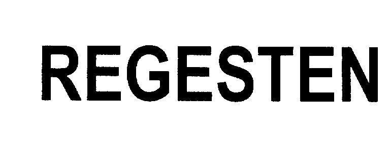 Mẫu nhãn hiệu REGESTEN