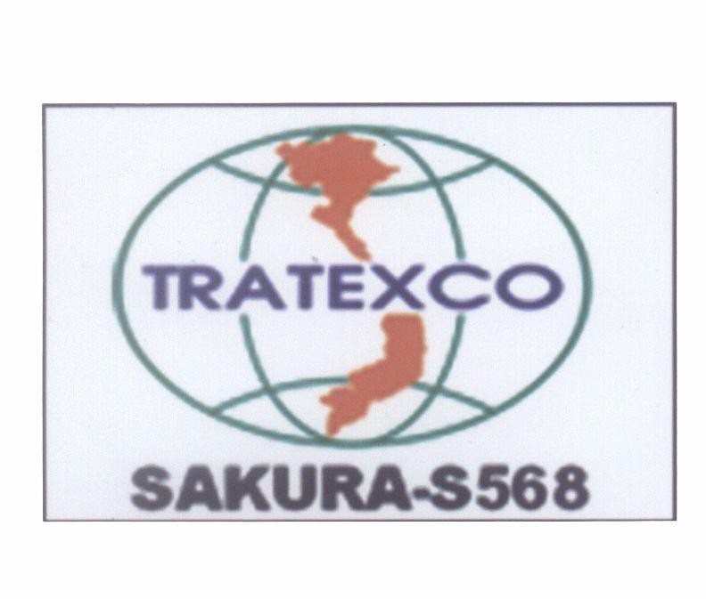 Mẫu nhãn hiệu TRATEXCO SAKURA - S568