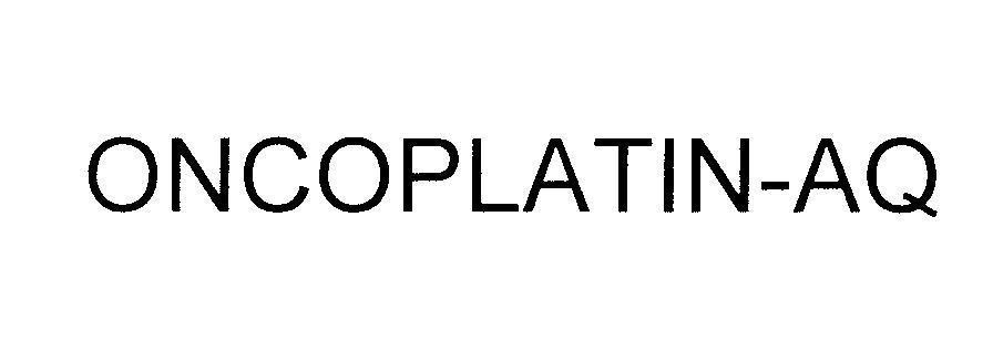 Mẫu nhãn hiệu ONCOPLATIN-AQ
