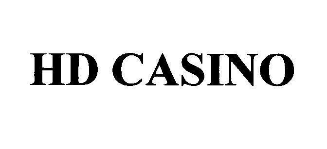 Mẫu nhãn hiệu HD CASINO