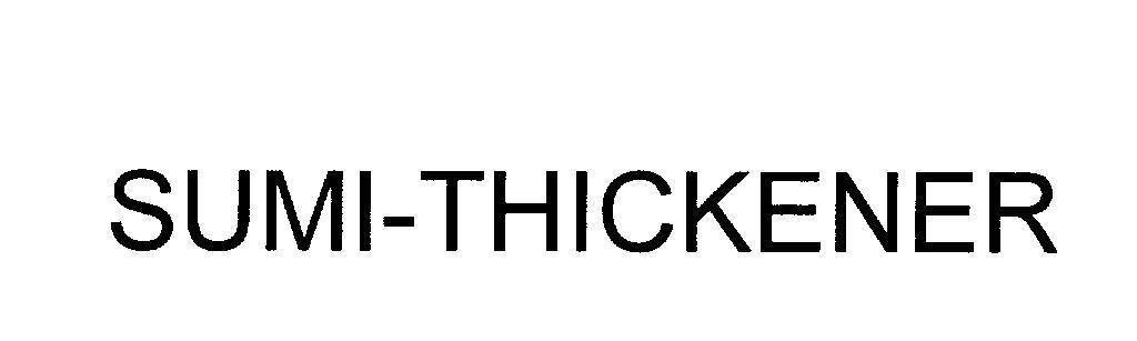 Mẫu nhãn hiệu SUMI-THICKENER