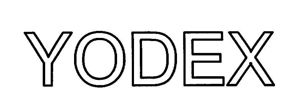 Mẫu nhãn hiệu YODEX