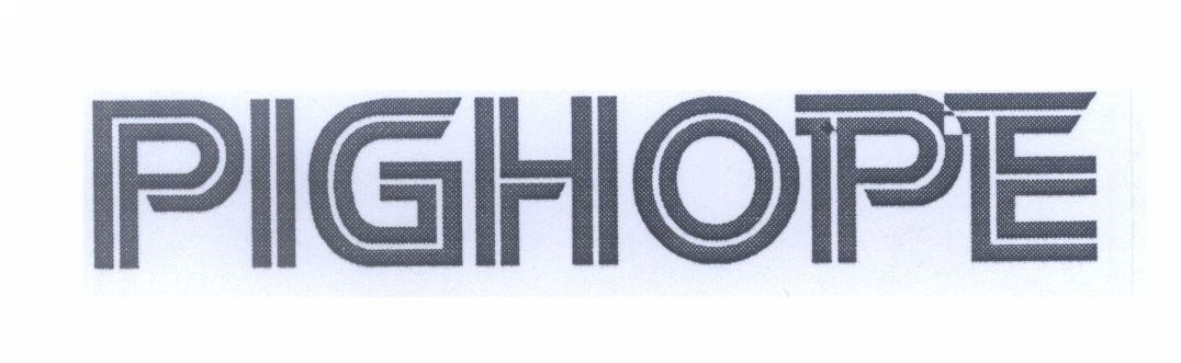 Mẫu nhãn hiệu PIGHOPE