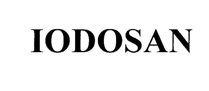 Mẫu nhãn hiệu IODOSAN