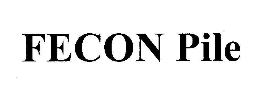 Mẫu nhãn hiệu FECON Pile
