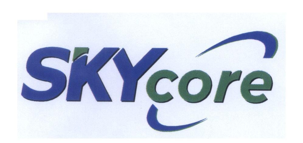 Mẫu nhãn hiệu SKYcore