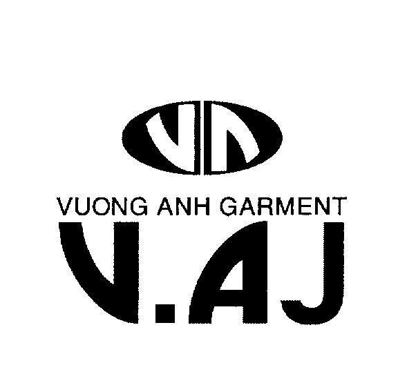 Mẫu nhãn hiệu VA VUONG ANH GARMENT V.AJ