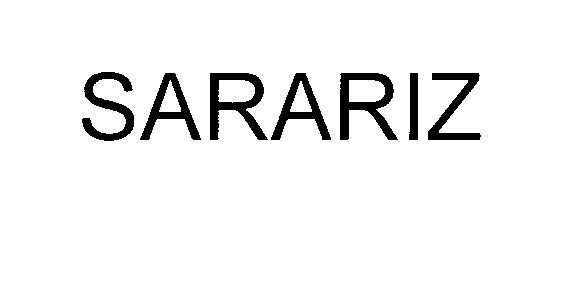 Mẫu nhãn hiệu SARARIZ