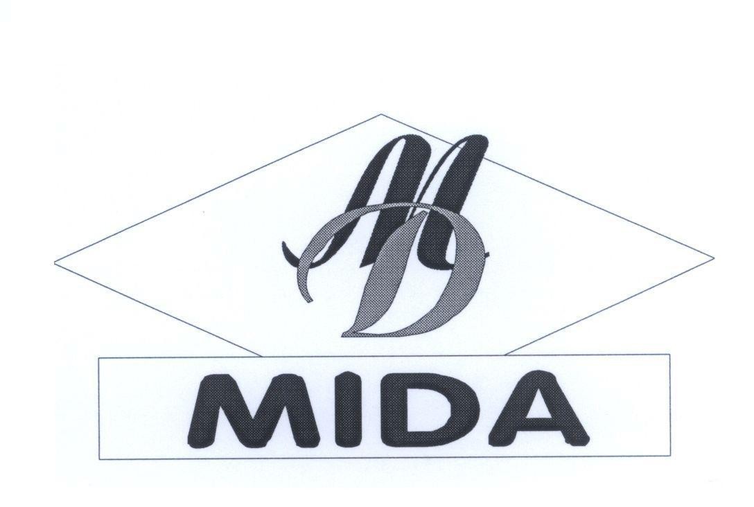 Mẫu nhãn hiệu M D MD MIDA