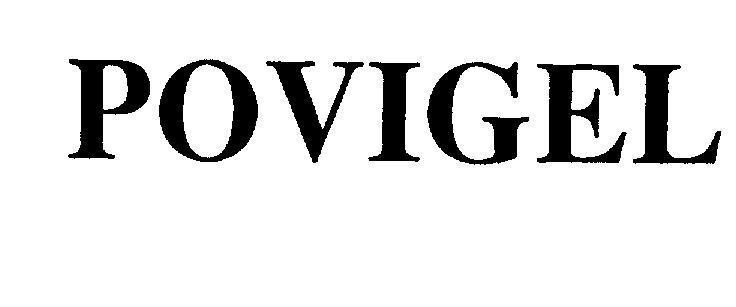 Mẫu nhãn hiệu POVIGEL