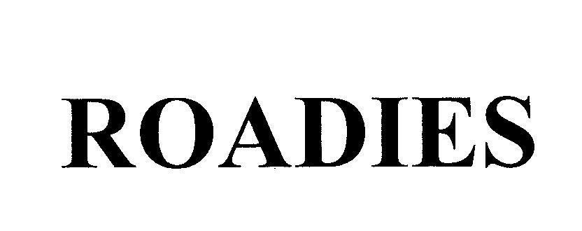 Mẫu nhãn hiệu ROADIES