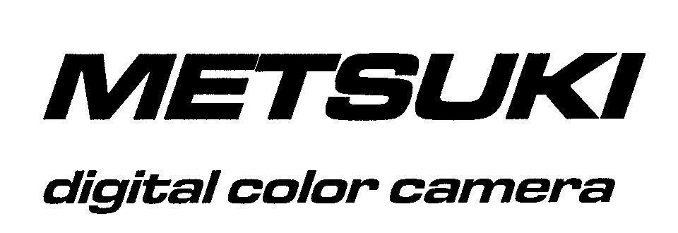 Mẫu nhãn hiệu METSUKI [Đôi Mắt] digital color camera