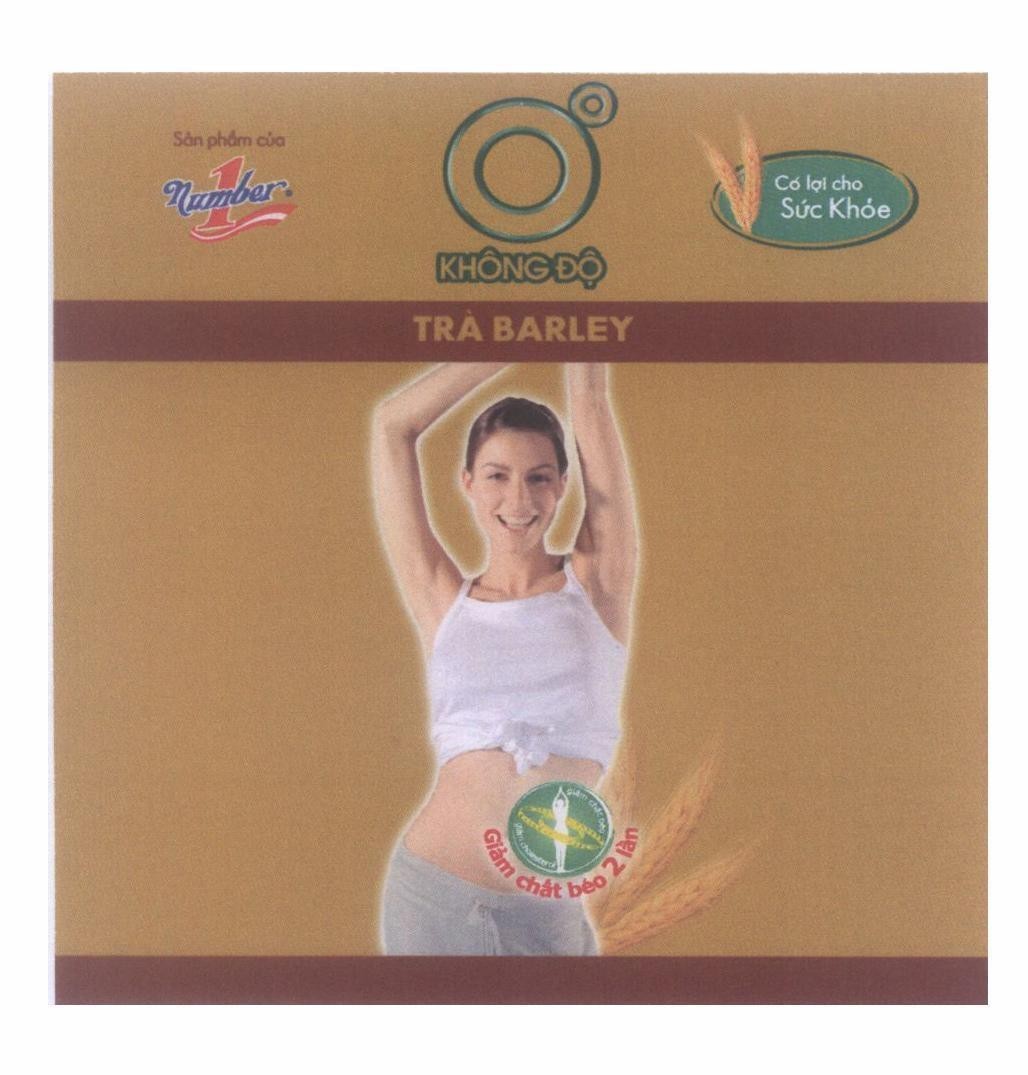 Mẫu nhãn hiệu Trà BARLEY Không Độ Có lợi cho Sức Khoẻ Giảm chất béo 2 lần sản phẩm của Number 1