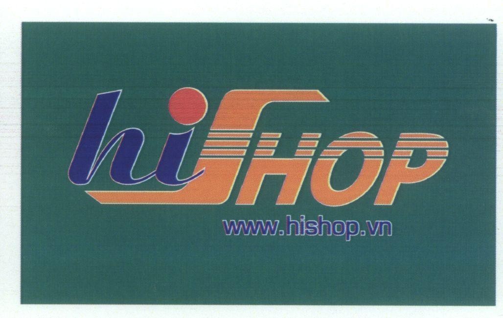 Mẫu nhãn hiệu hiSHOP www.hishop.vn