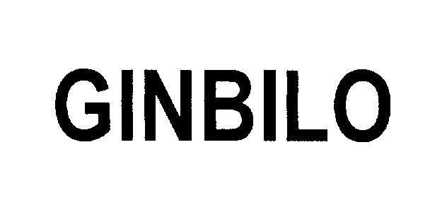 Mẫu nhãn hiệu GINBILO