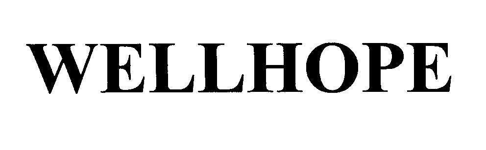 Mẫu nhãn hiệu WELLHOPE