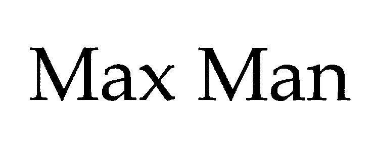 Mẫu nhãn hiệu Max Man