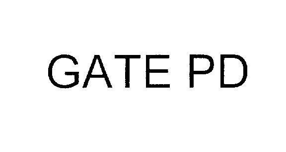 Mẫu nhãn hiệu GATE PD