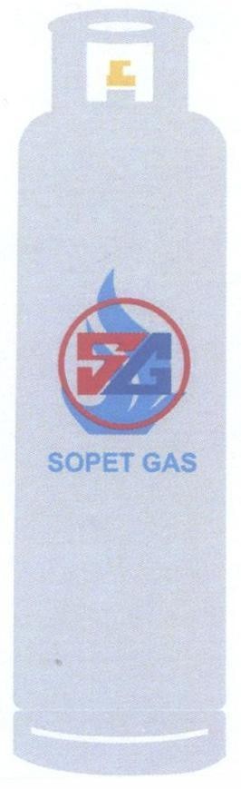 Mẫu nhãn hiệu SG SOPET GAS