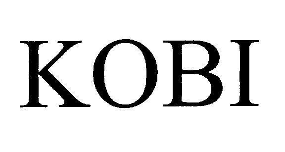 Mẫu nhãn hiệu KOBI