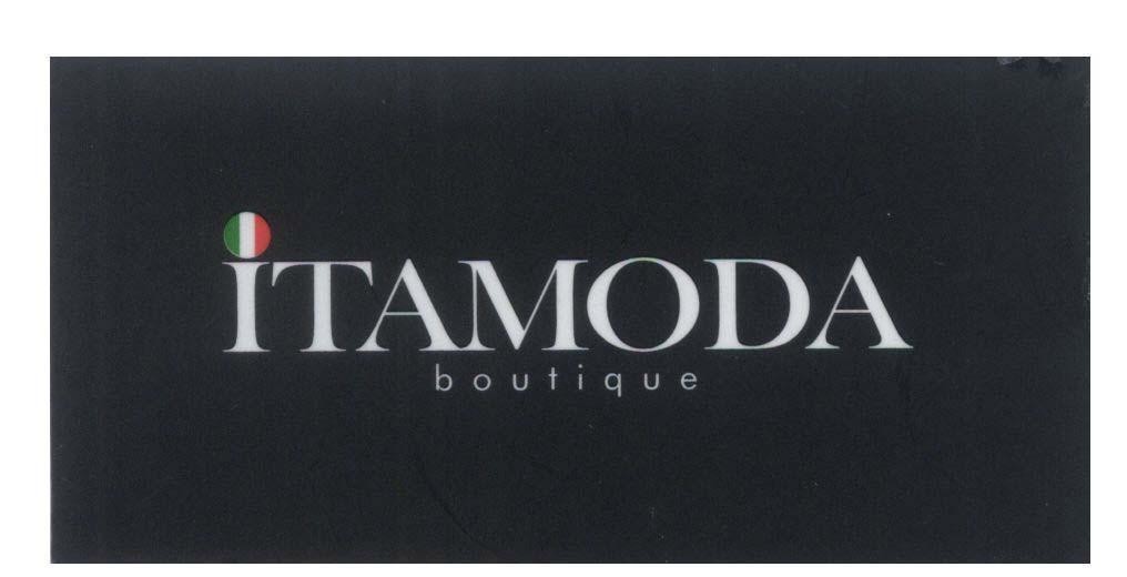 Mẫu nhãn hiệu ITAMODA boutique