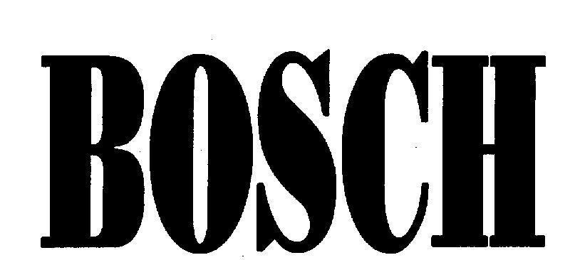 Mẫu nhãn hiệu BOSCH