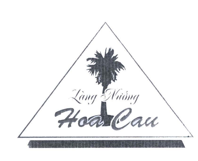 Mẫu nhãn hiệu Làng Nướng Hoa Cau